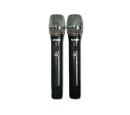 LOA KARAOKE DI ĐỘNG ACNOS CS391 (2 bass 14cm, 500W, KÈM 2 MICRO UHF VÕ NHÔM)