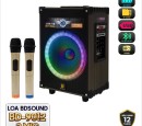 Loa Bluetooth Karaoke BDSOUND BD-9012- Đi kèm 2 Micro chuyên nghiệp- Âm thanh sống động- PASS 30