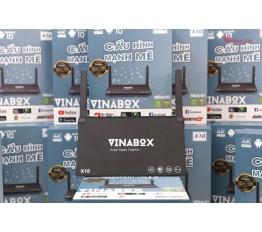 VINABOX X10 – RAM 2G, ROM 16G, ANDROID 10.0 – MẪU MỚI 2023